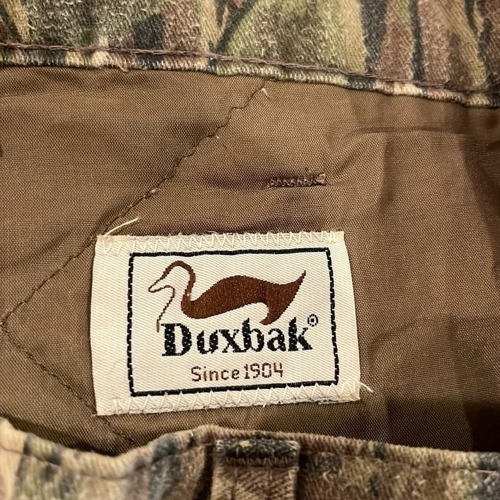 Men’s Thinsulate Realtree Duxbak vintage USA camo pants size  42 - Picture 2 of 9